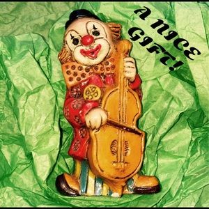 MEXICAN CLOWN FIGURINE - VINTAGE 60S